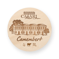 Casari Camembert Peyniri 250 Gr - Ahşap Ambalaj