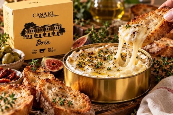 Casari Brie Peyniri 125 Gr - Teneke Ambalaj