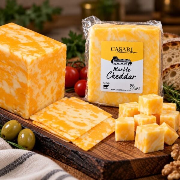 Casari Marble Cheddar Peyniri 200 Gr.
